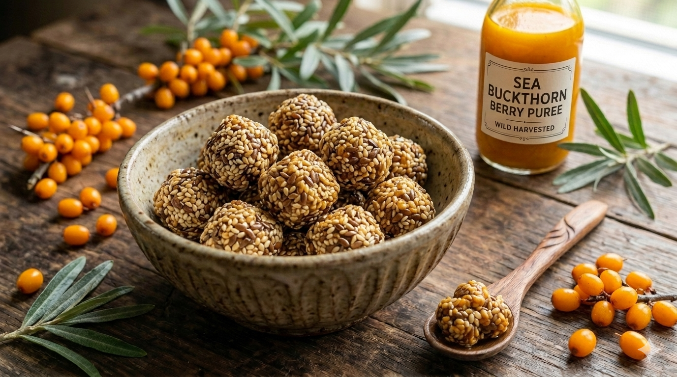 Sesame & Flaxseed Balls